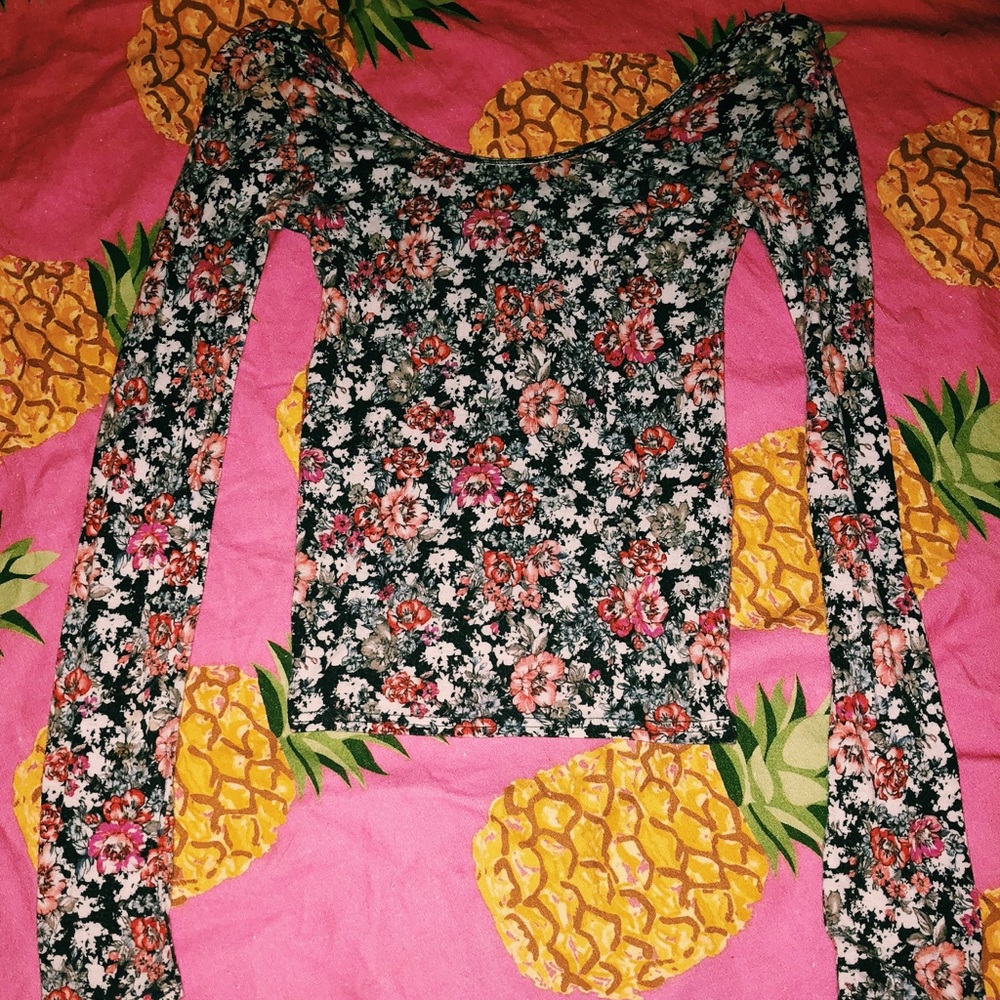 Floral Long Sleeve Top